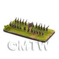 small unit of highlanders on grass