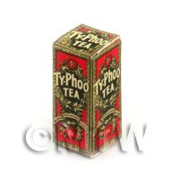 Dolls House Miniature Red Typhoo Tea Box