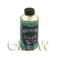 Dolls House Miniature Bottle Of Andrews Liver Salts