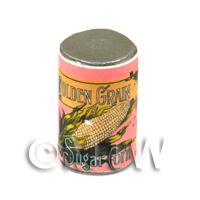 Dolls House Miniature Golden Grain Sugar Corn Can (1890s)