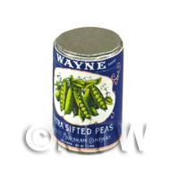 Dolls House Miniature Wayne Extra Sifted Beans Can (1930s)