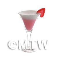 Miniature Black Forest Martini Cocktail 
