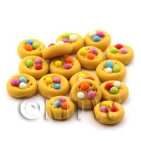 Dolls House Miniature Cookie Topped With Smarties