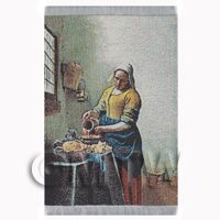 Dolls House Miniature Large Tapestry of The Kitchen Maid(TAPSR04)