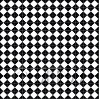 1:12th Classic Small Black And White Diamond Design Tile Sheet