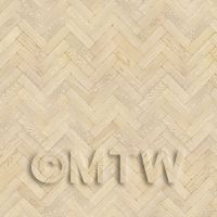 Pack of 5 Dolls House Parquet Flooring 9 Inch Natural Oak Strip Effect Sheets