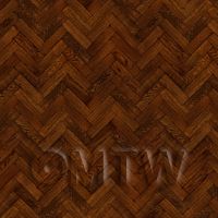 Pack of 5 Dolls House Parquet Flooring 9 Inch Cocoa Colour Oak Strip Effect Sheets