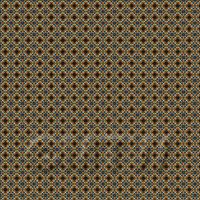 1:48th Dark Orange And Blue Aztec Style Tile Sheet With Brown Grout