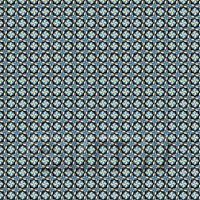 1:24th Blue And Black Star Design Tile Sheet With Grey Grout