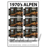 Dolls House Miniature Packaging Sheet of 6 Alpen Cereal Boxes