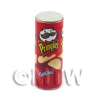1/12th scale - Dolls House Miniature Tube Of  Pringles Original