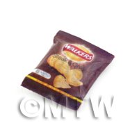 Dolls House Miniature Packet Of Walkers Steak And Onion Crisps