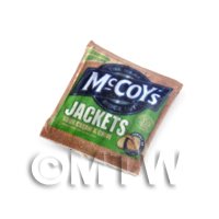 Dolls House Miniature McCoys Jackets Sour Cream And Chive Crisps