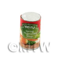 Dolls House Miniature  Can Of Heinz Spring Vegetable Soup
