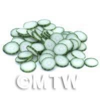 50 Cucumber Cane Slices (NS10)