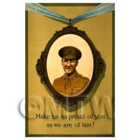 Make Us Proud - Miniature WWI Poster