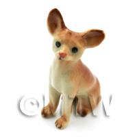 Dolls House Miniature Ceramic Chihuahua  Dog