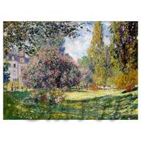 Claude Monet Painting Park Monceau, Paris