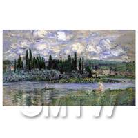 Claude Monet Painting View Of Vetheuil