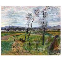 Claude Monet Painting Gennevilliers Plain
