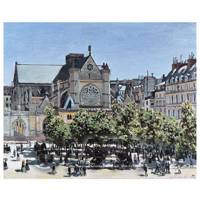 Claude Monet Painting - St Germain, Lauxerrois