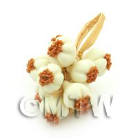 Dolls House Miniature String Of Garlic Bulbs