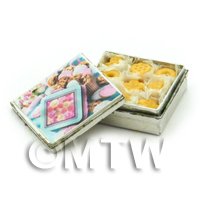 Dolls House Miniature Biscuit Tin And Biscuits Style 2