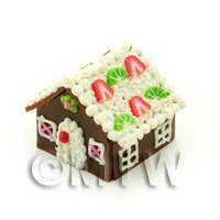 Dolls House Miniature Fruit Slice Gingerbread House