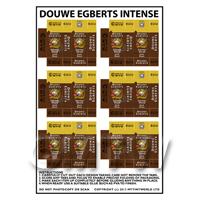 Dolls House Miniature Packaging Sheet of 6 Douwe Egberts Dark Roast