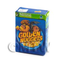 Dolls House Miniature Box of Nestle Golden Nuggets
