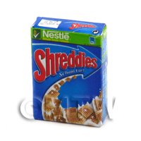 Dolls house Miniature Box of Nestle Shreddies