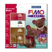 FIMO Soft Polymer Clay Kits For Kids Bears