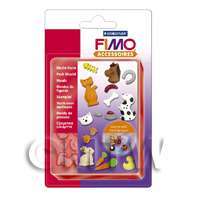 FIMO Flexible Hardwaring Clay Push Mould Pets