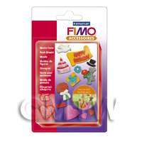 FIMO Flexible Hardwaring Clay Push Mould Party Time