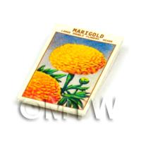 Dolls House Flower Seed Packet - Marigold