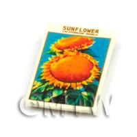 Dolls House Flower Seed Packet - Sunflower
