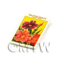 Dolls House Flower Seed Packet - Salipiglossis