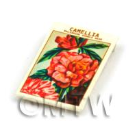 Dolls House Flower Seed Packet - Camellia