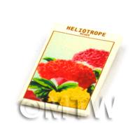 Dolls House Flower Seed Packet - Mixed Helitrope