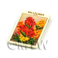 Dolls House Flower Seed Packet - Wallflower