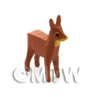 German Dolls House Miniature Small Standing Deer