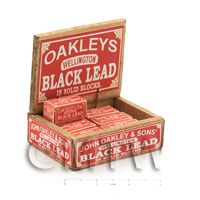 Dolls House Filled Oakleys Lead Shop Counter Display Box