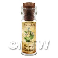 Dolls House Apothecary Jesuits Bark Herb Short Colour Label And Bottle