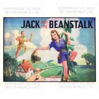 Dolls House Miniature 1930s Jack And The Beanstalk Theatrical Poster