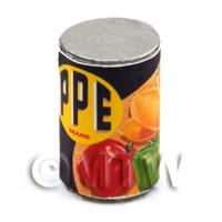 Dolls House Miniature PPE Brand Mixed Vegetables Can (1930s)