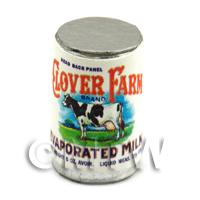 Dolls House Miniature Clover Farm Evaporated Milk Can (1920s)