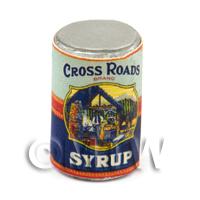 Dolls House Miniature Cross Roads Syrup Can (1920s)
