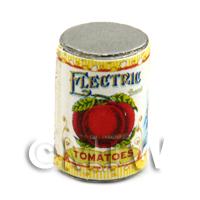 Dolls House Miniature Electric Brand Tomatoes Can (1900s)