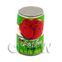 Dolls House Miniature Stop And Shop Brand Tomatoes Can (1940s)