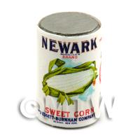 Dolls House Miniature Newark Sweet Corn Can (1920s)